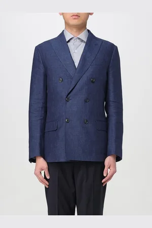 FAY Blazer doppiopetto in misto lino