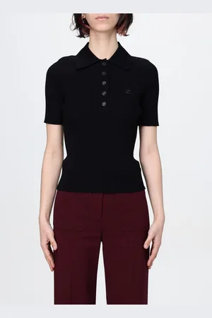Courrèges Polo in viscosa CourrÈges