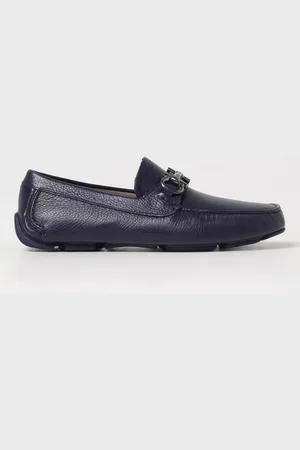 Salvatore Ferragamo Mocassino Gancini in pelle a grana