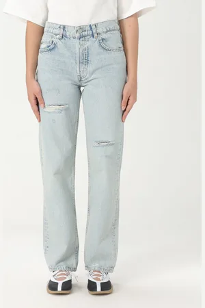 ANINE BING Jeans in denim distressed