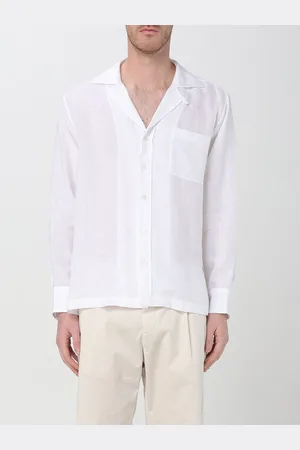 LARDINI Camicia in lino