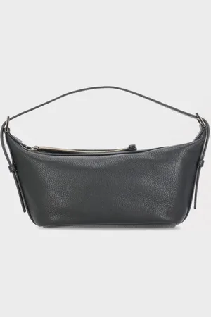 Fabiana Filippi Borsa in pelle a grana con monile