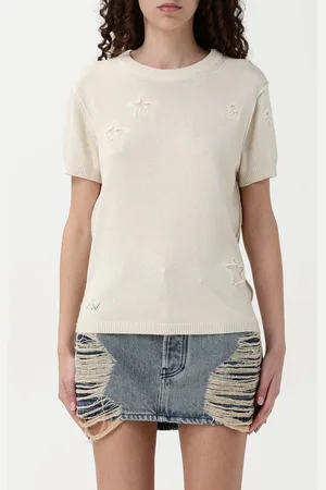 Zadig & Voltaire Maglia a girocollo con stelle intagliate