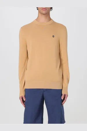 Timberland Maglia a girocollo con logo in cotone