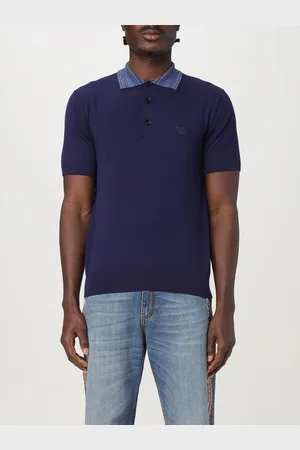 Etro Polo in maglia di cotone