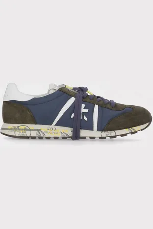 Premiata Sneakers Lucy in camoscio e nylon