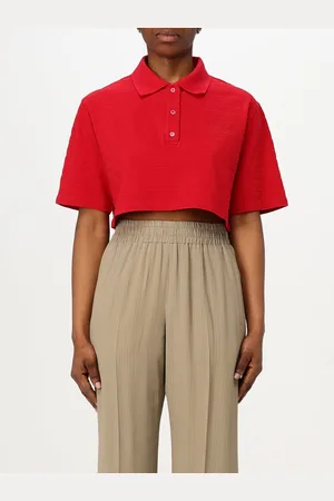 Golden Goose Polo crop in cotone