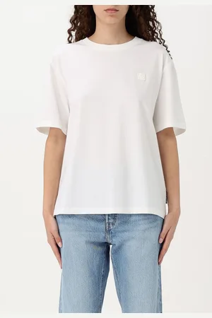 Moose Knuckles T-shirt in cotone con mini logo