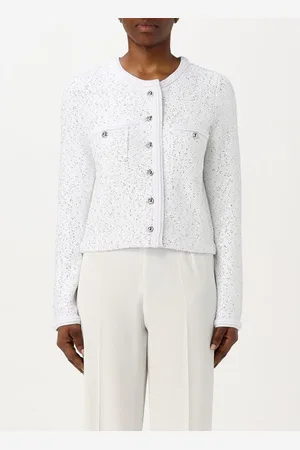 Michael Kors Cardigan in viscosa con paillettes