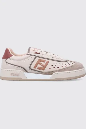 Fendi Sneakers Match in pelle