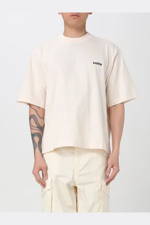 BARROW T-shirt oversize in cotone con stampa 10