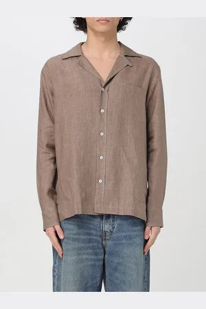 LARDINI Camicia in lino