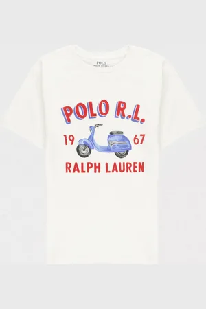 Ralph Lauren T-shirt in cotone con stampa logo