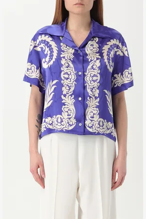 Etro Camicia casual in viscosa con stampa Paisley