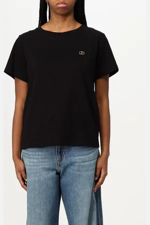 Twin-Set T-shirt in cotone con logo