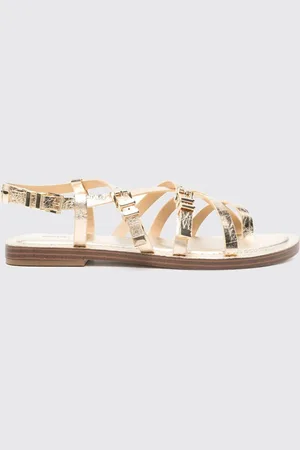 Michael Kors Sandalo in pelle a grana laminata