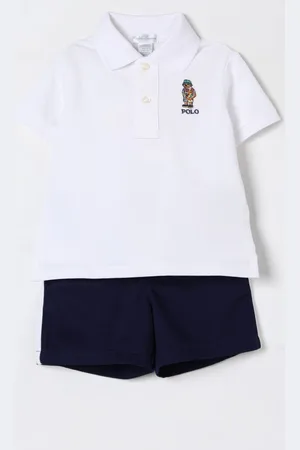 Ralph Lauren Completo in cotone con logo