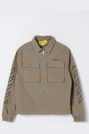 OFF-WHITE Giacca in cotone con logo