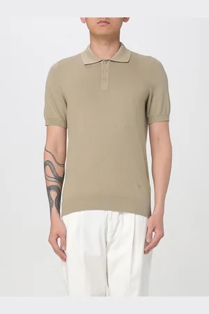 FAY Polo in maglia di cotone Zegna