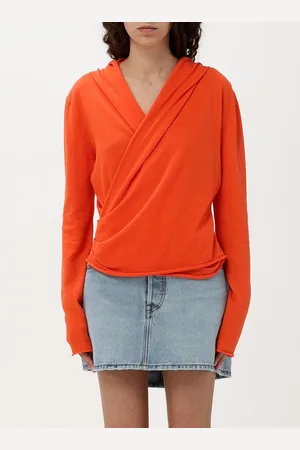 add Pullover con cappuccio in cotone