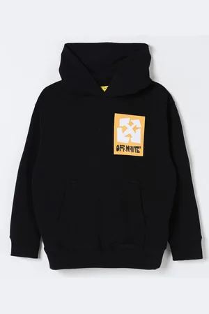 OFF-WHITE Felpa con cappuccio stampata
