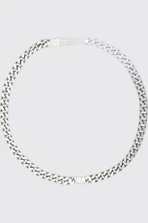 Maison Margiela Collana Numeric in ottone