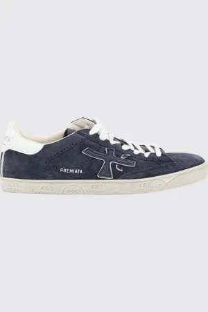 Premiata Sneakers Steven in camoscio