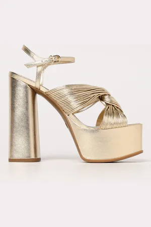 Michael Kors Sandalo in pelle laminata