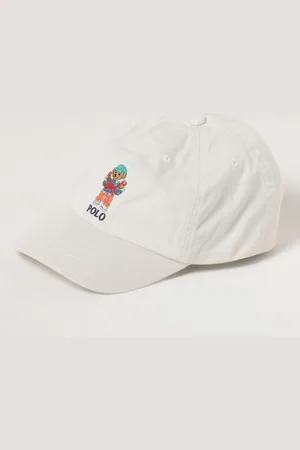 Ralph Lauren Cappello in cotone con logo ricamato