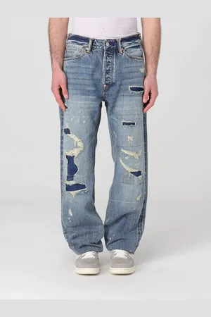Evisu Jeans in distressed