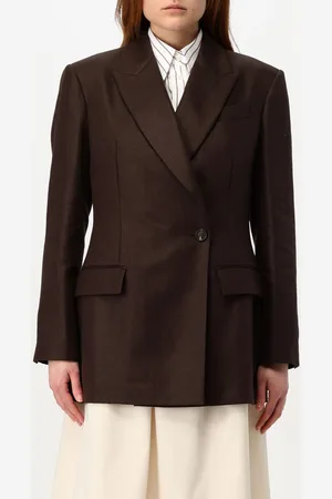 Brunello Cucinelli Blazer a doppiopetto in lino