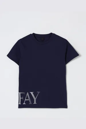 FAY T-shirt in cotone con logo