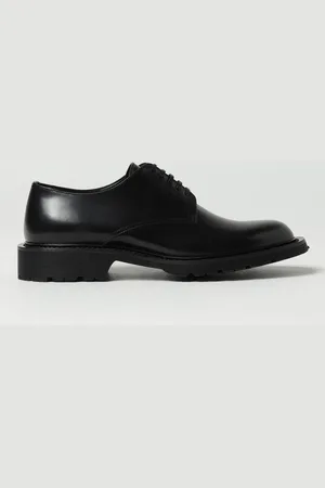 Saint Laurent Derby Army in pelle spazzolata
