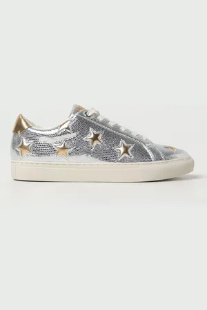 Kurt Geiger Sneakers Lane Star in pelle laminata stampa lucertola