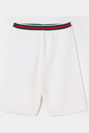 Gucci Pantaloncino in cotone Web