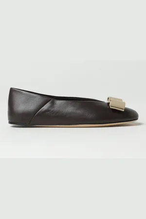 Salvatore Ferragamo Ballerina in nappa con fiocco Vara