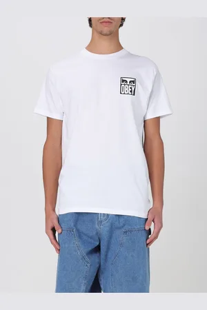 Obey T-shirt in cotone con logo