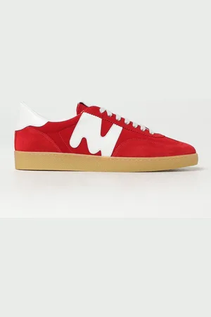 Msgm Sneakers Retro in camoscio