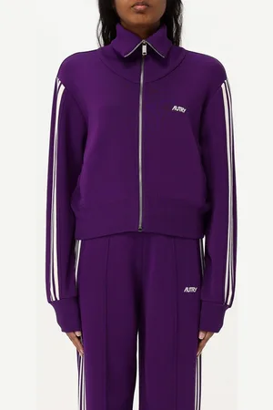 Autry Felpa con zip in misto viscosa