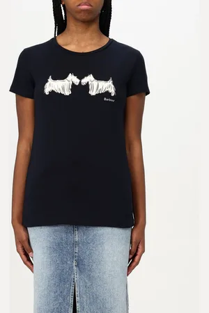 Barbour T-shirt in cotone stretch