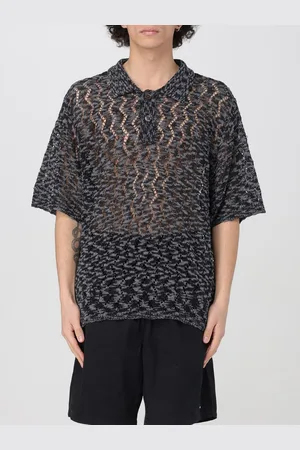 Obey Polo in maglia di cotone e poliestere
