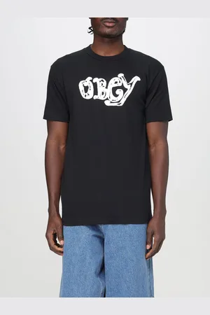 Obey T-shirt basic in cotone con logo