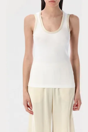 Fabiana Filippi Canotta in cotone stretch