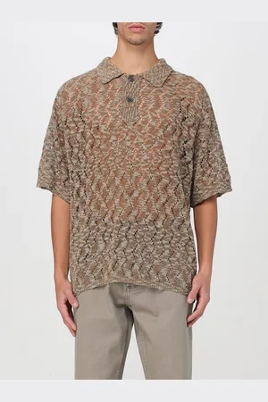 Obey Polo in maglia di cotone e poliestere