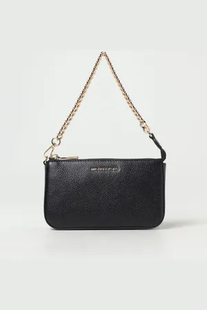 Michael Kors Pochette Jet Set in pelle a grana
