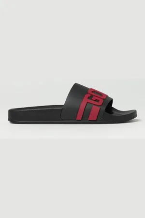 GCDS Sliders in gomma con logo