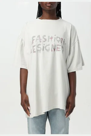 Balenciaga T-shirt oversize in cotone con slogan