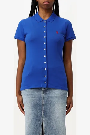 Ralph Lauren Polo in cotone con logo ricamato