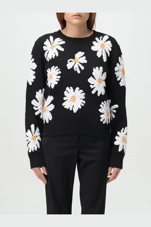 Moschino Maglia a girocollo con margherite