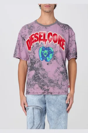 Diesel T-shirt in cotone stampata